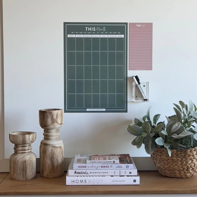 Organising Life Beautifully -Acrylic Magnetic Marker Holder – Love Shack Giftware