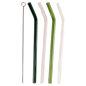 Bebe Glass Straws Colourful 20cm S4 – Love Shack Giftware