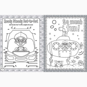 Blippi – Mega Colouring Book – Love Shack Giftware