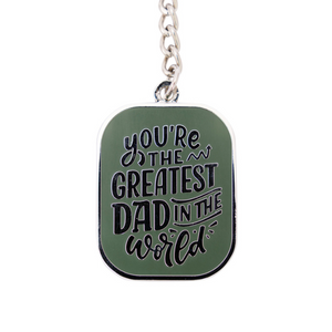 Father’s Day Greatest Keyring – Love Shack Giftware