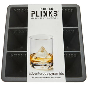 Drinks Plinks - Ice Cube Tray - Adventurous PYRAMIDS - Love Shack Giftware