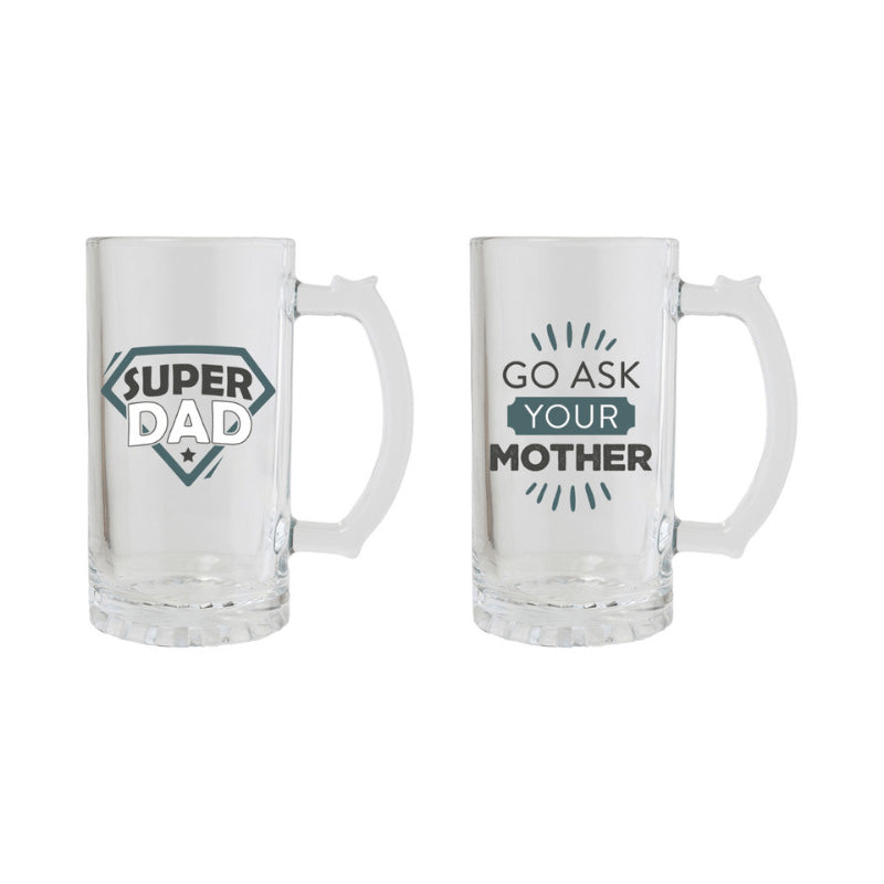 Father’s Day Ask Your Mother Beer Tankard – Love Shack Giftware