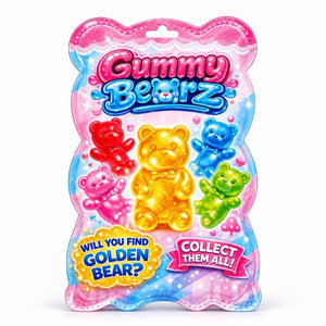 Keycraft Gummy Bearz Mystery Squish blind pack on white background