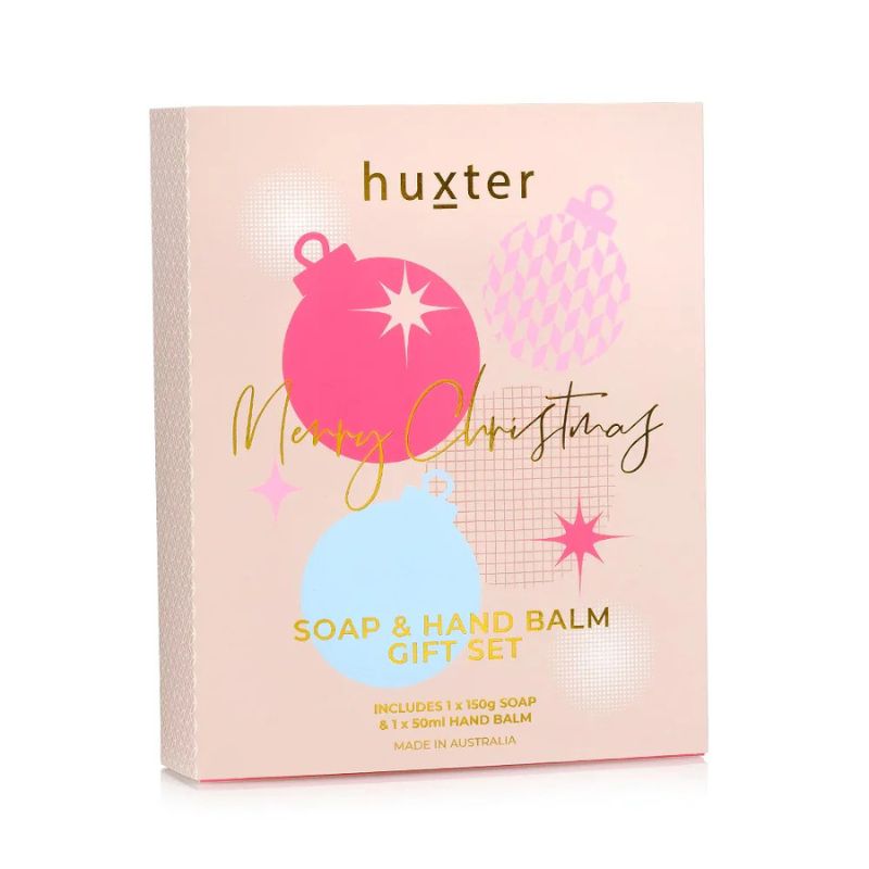 Huxter – Soap & Hand Balm Gift Box – Juniper, Lemon & Bergamot – Love Shack GIftware (2)
