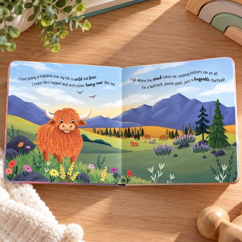 I Love Being a Highland Cow - Board Book