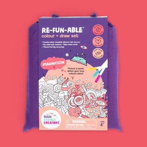 IMAGINATION Re-FUN-able%E2%84%A2 Colour + Draw Set – Love Shack Giftware