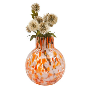 Jaslyn Speckle Glass Vase Red & Pink 17cm – Love Shack Giftware (1)