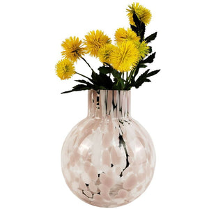 Jaslyn Speckle Glass Vase White & Lilac 17cm – Love Shack Giftware