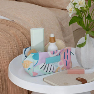 MINDFUL MARLO – BOX MAKEUP BAG – HAVEN – LOVE SHACK GIFTWARE (1)