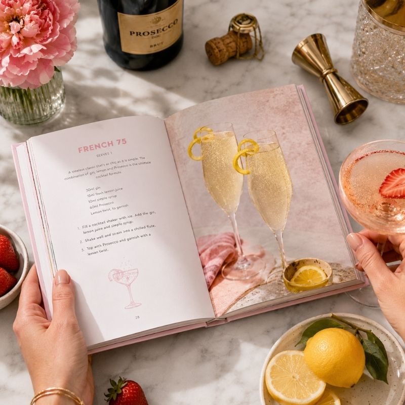 Prosecco Made Me Do It Hardcover Book
