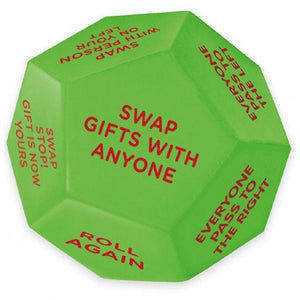 Santa Swap Gift Exchange Dice-Throw A New Twist With Your Secret Santa Gifts-Love Shack Giftware