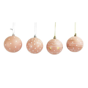 Scandi Baubles Hanging Decoration Pink – Love Shack Giftware
