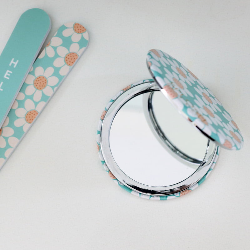 Splosh Handbag Accessories Daisy Compact Mirror – Love Shack Giftware