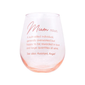 Splosh Mother’s Day – Stemless Wine Glass – Love Shack Giftware