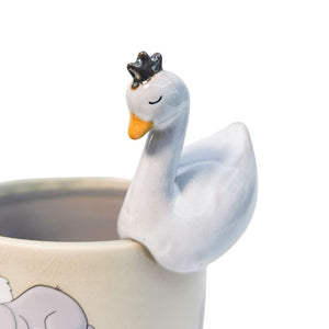 Swan Pot Hanger White 9cm – Love Shack Giftware (1)