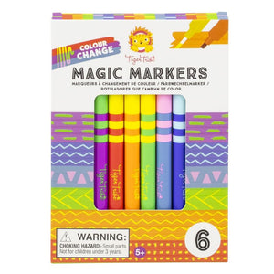 Tiger Tribe – Colour Change Magic Markers Front of Packaging – Love Shack Giftware
