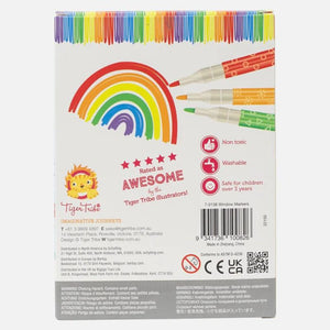 Tiger Tribe – Window Markers Back of Packaging – Love Shack Giftware