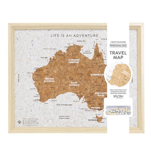 Travel Board Australia Map Desk – Love Shack Giftware (2)