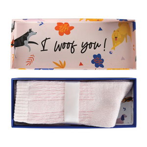 Socks – Pawsitive Vibes – Boxed – Love Shack Giftware