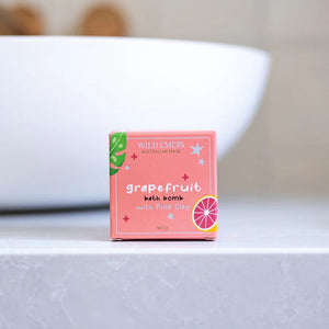 WILD EMERY Grapefruit Bath Bomb – Love Shack Giftware (1)