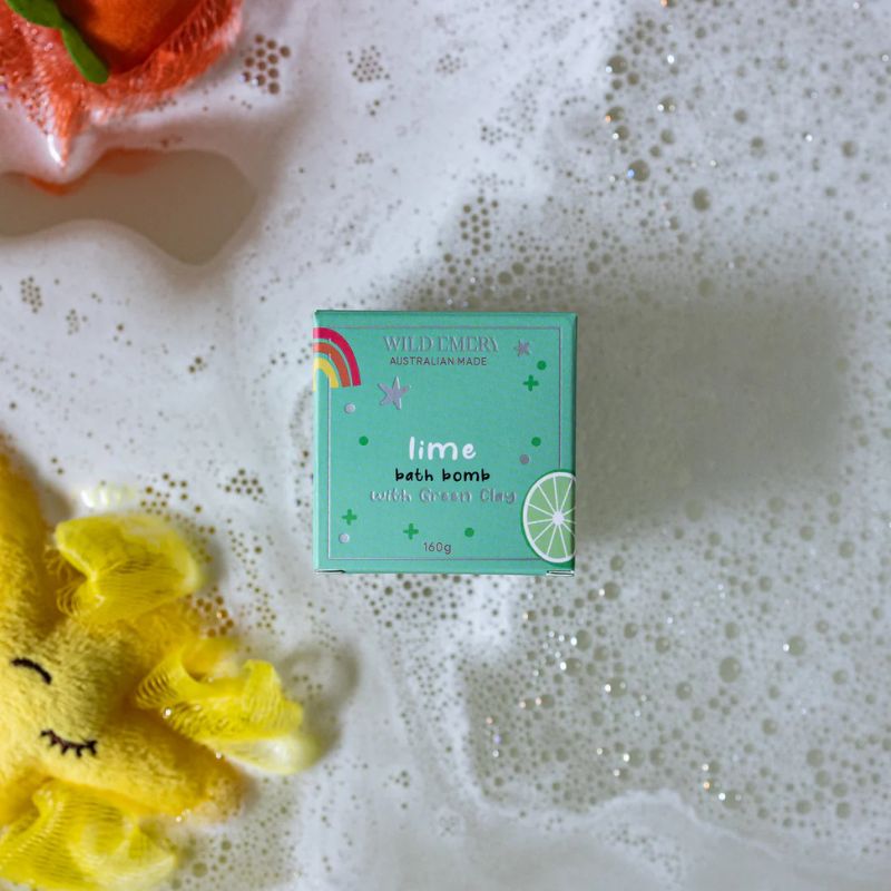 WILD EMERY Lime Bath Bomb – Love Shack Giftware