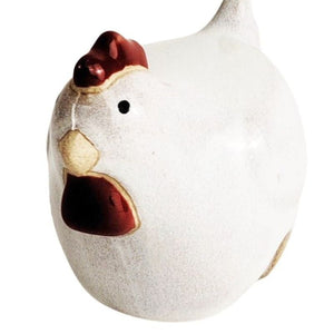 White Chicken Pot Hanger – Love Shack Giftware