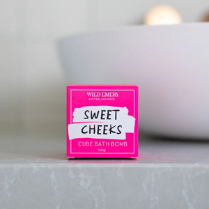 WILD EMERY Sweet Cheeks Bath Bomb – Love Shack Giftware