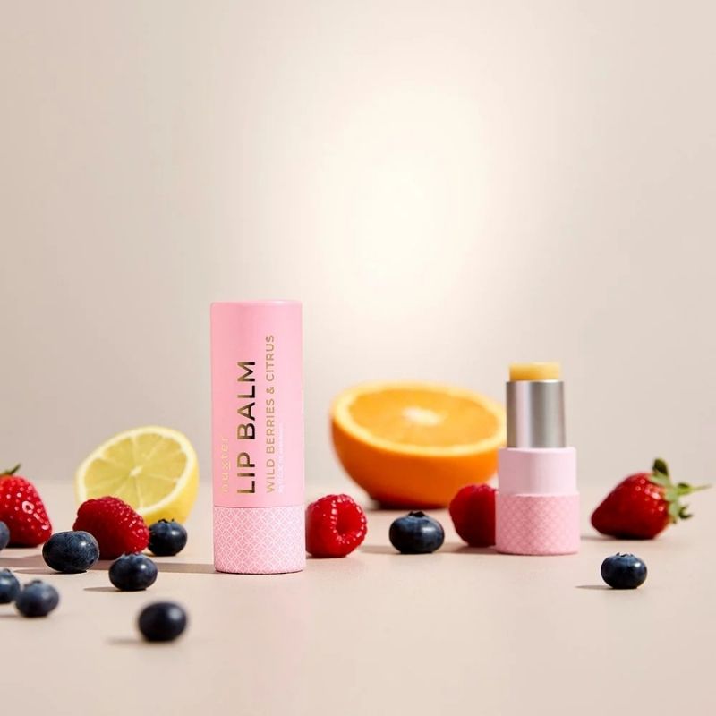 Huxter - Lip Balm - Wild Berries & Citrus - Pale Pink - Love Shack Giftware