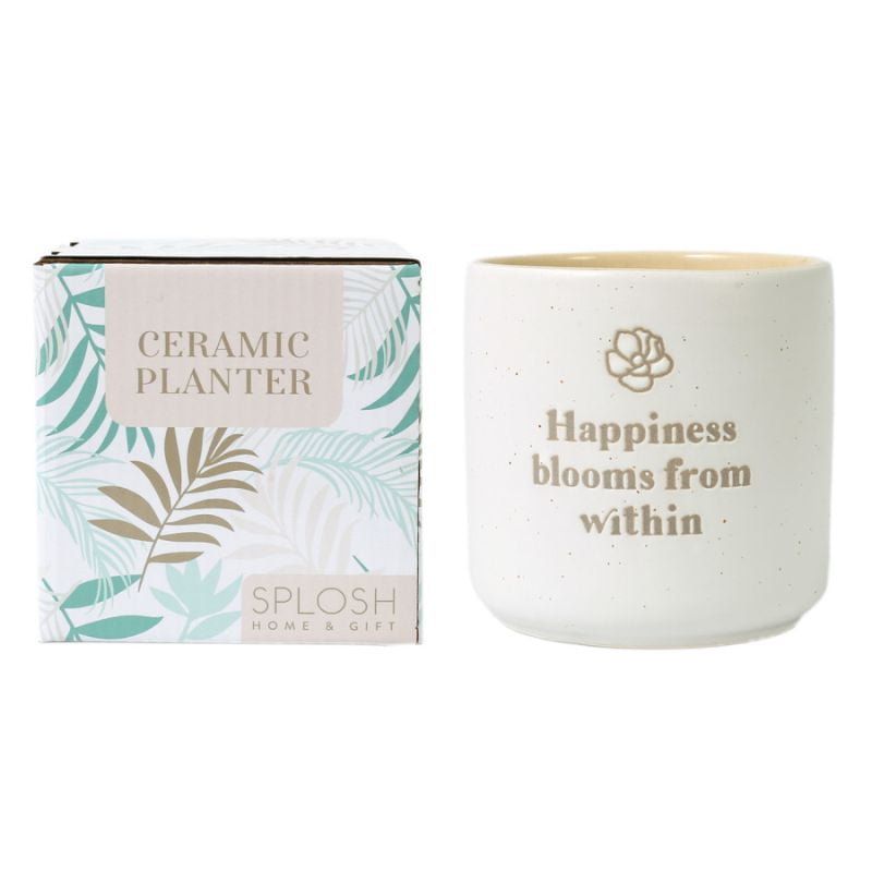 Happiness Positive Pot – Love Shack Giftware