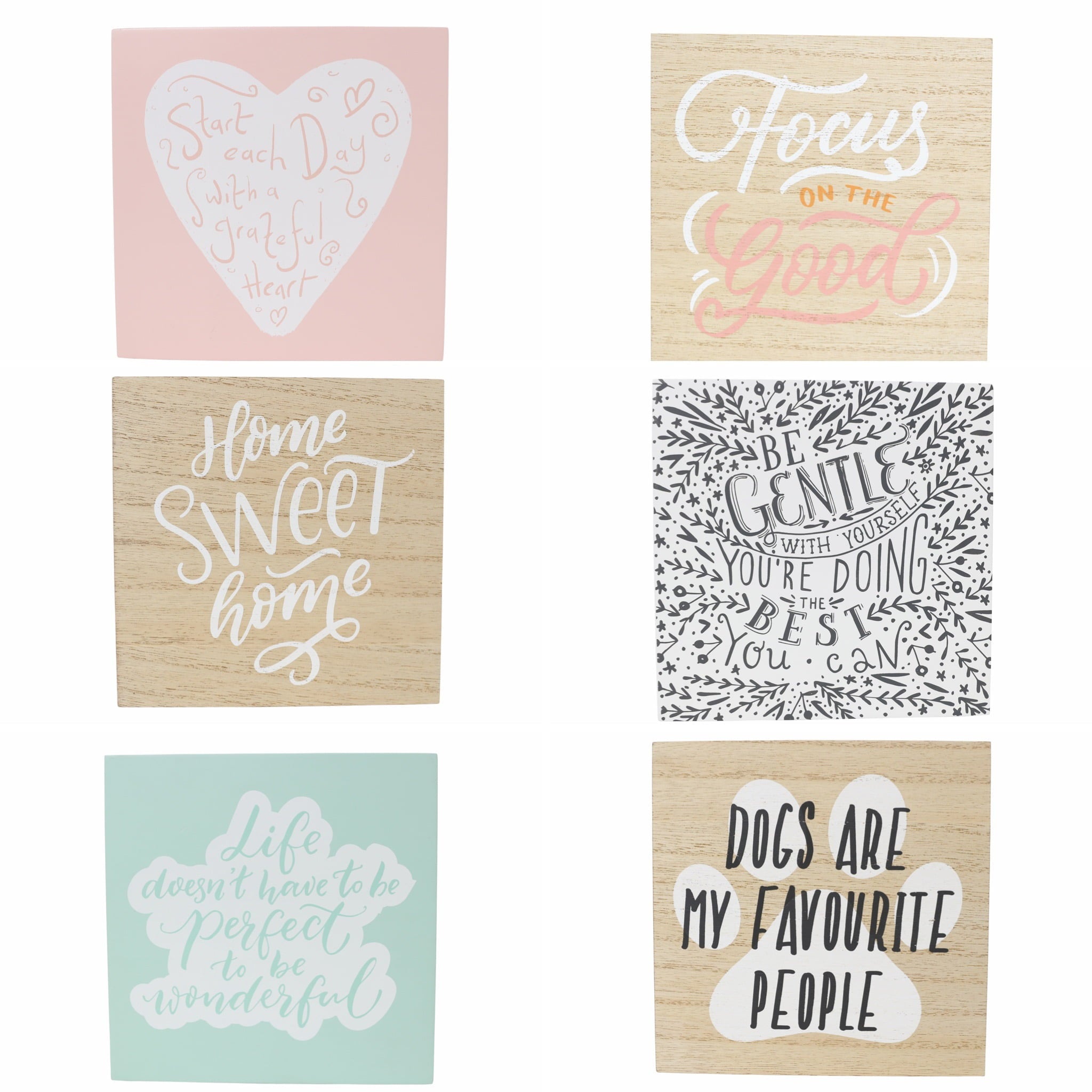 Blockwords Home Decor – Love Shack Giftware