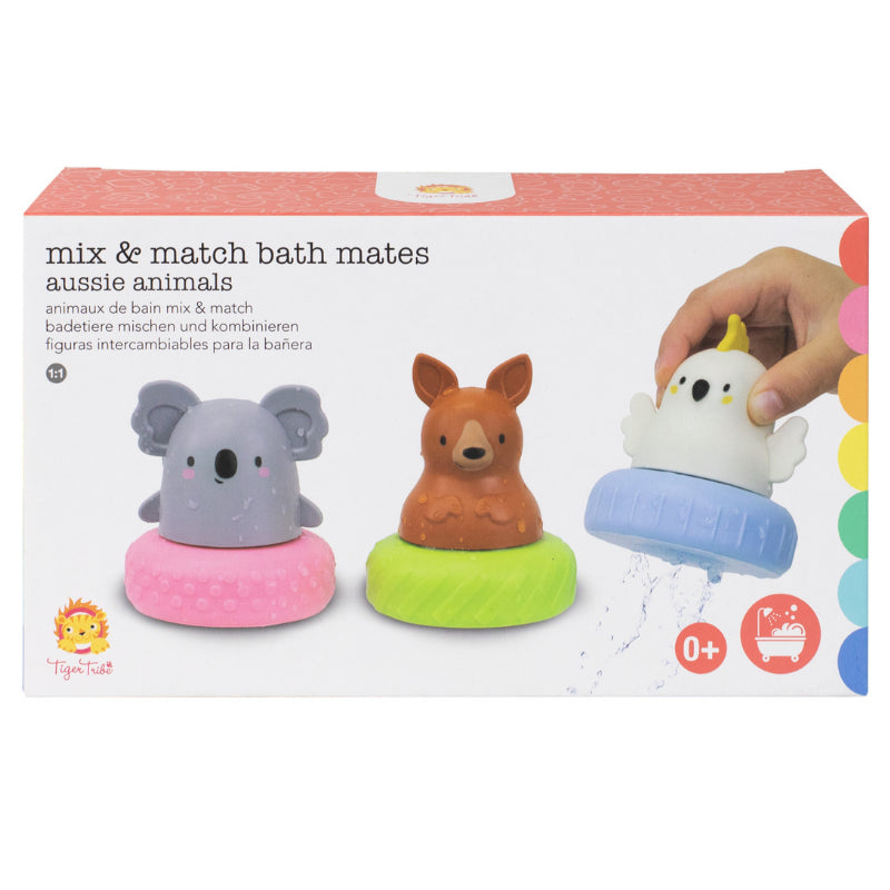 Tiger Tribe Mix &amp; Match Bath Mates – Aussie Animals – Love Shack Giftware