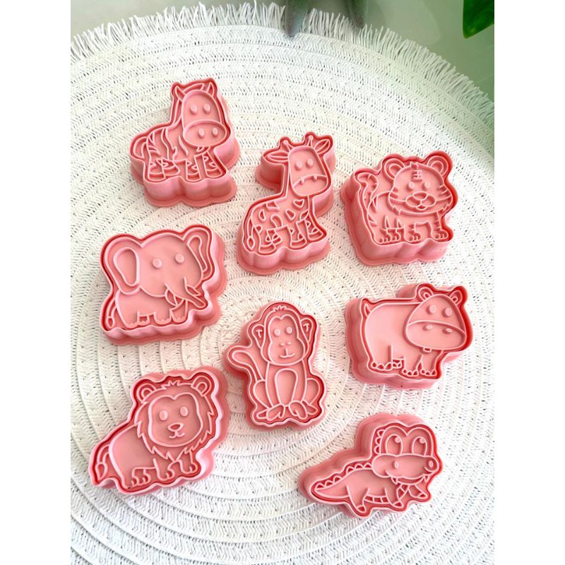 Africa Animal Cutters & Stamps Set 2