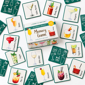 Alcoholic Drinks Memory Game