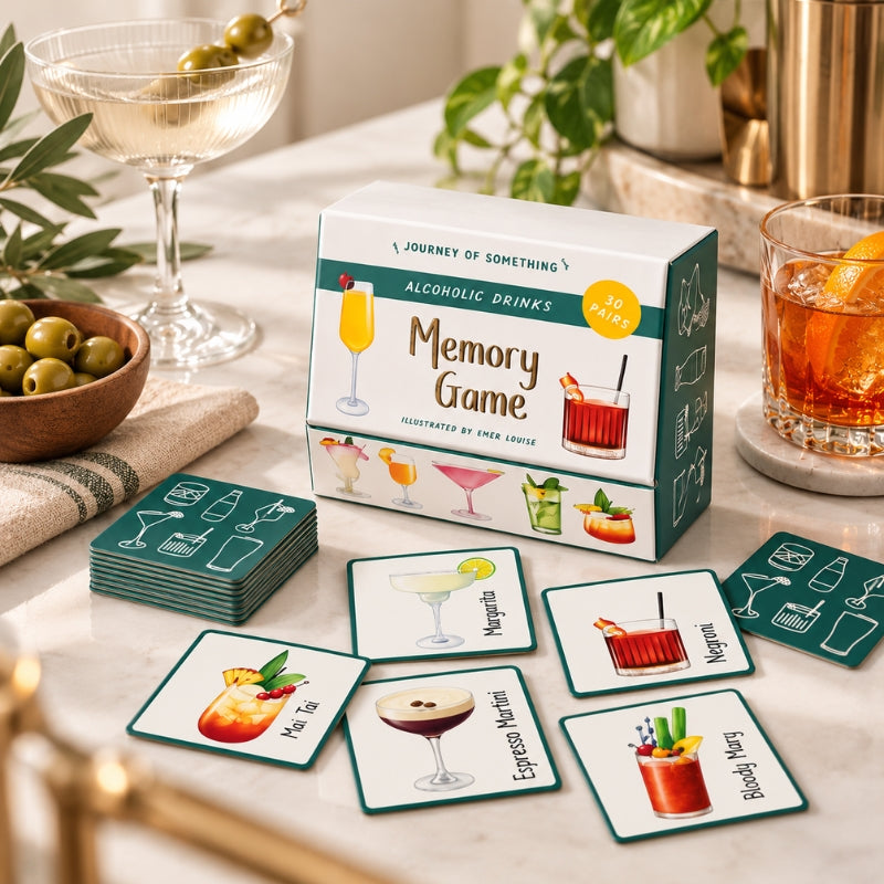 Alcoholic Drinks Memory Game