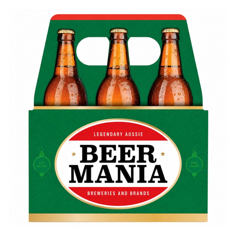 Beer Mania - Breweries & Brands Book in wite background