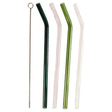 Bebe Glass Straws Colourful 20cm S4 – Love Shack Giftware