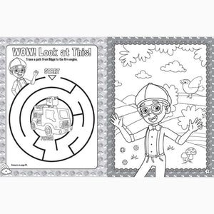Blippi – Mega Colouring Book – Love Shack Giftware
