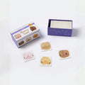Journey of Something Boobs Memory game box with open card tray and illustrated matching cards
