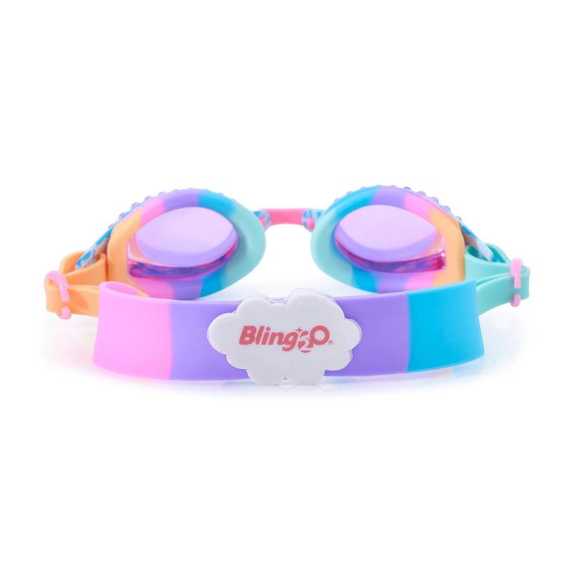 Cloud Blue Sunny Day Swim Goggles 2