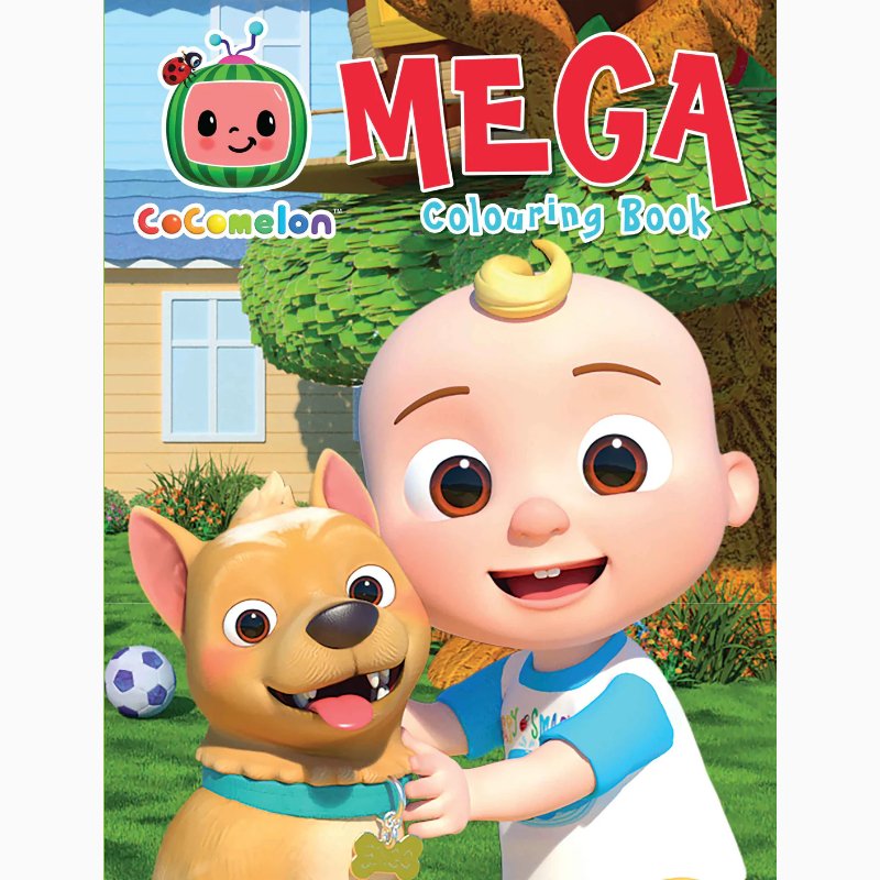 CoComelon – Mega Colouring Book – Love Shack Giftware