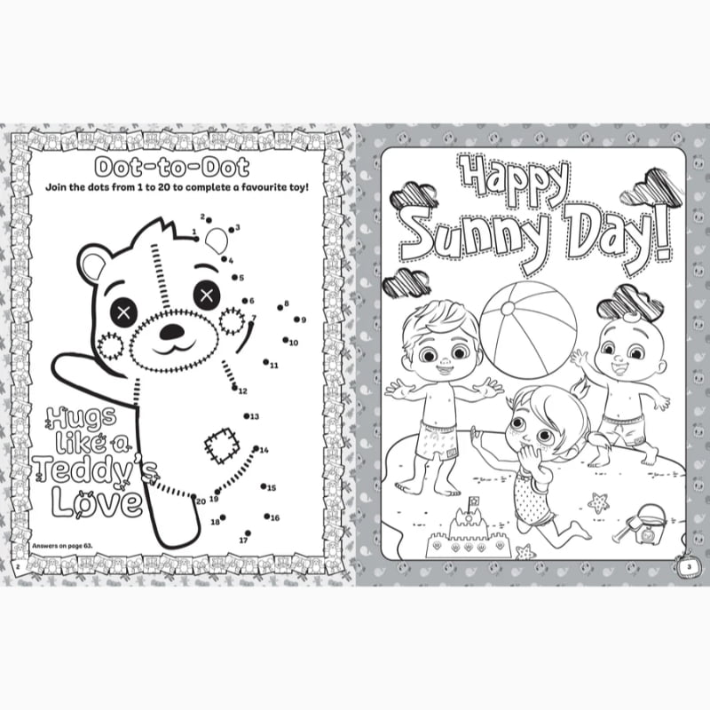 CoComelon – Mega Colouring Book – Love Shack Giftware