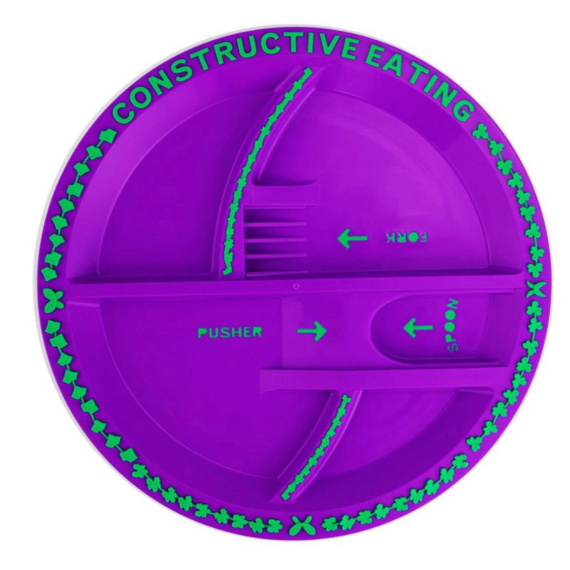 Constructive Eating – Garden Fairy Plate – Love Shack Giftware (1)