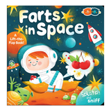 Scratch &amp; Sniff – Fart Book – Farts In Space – Love Shack Giftware