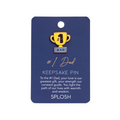 Father’s Day #1 Dad Keepsake Pin – Love Shack Giftware