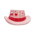 Cowboy Hat Cherry Planter Pink 20cm.