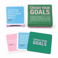 Crush Your Goals Inner-Truth Deck Motivational quote cards with colorful packaging on a white background