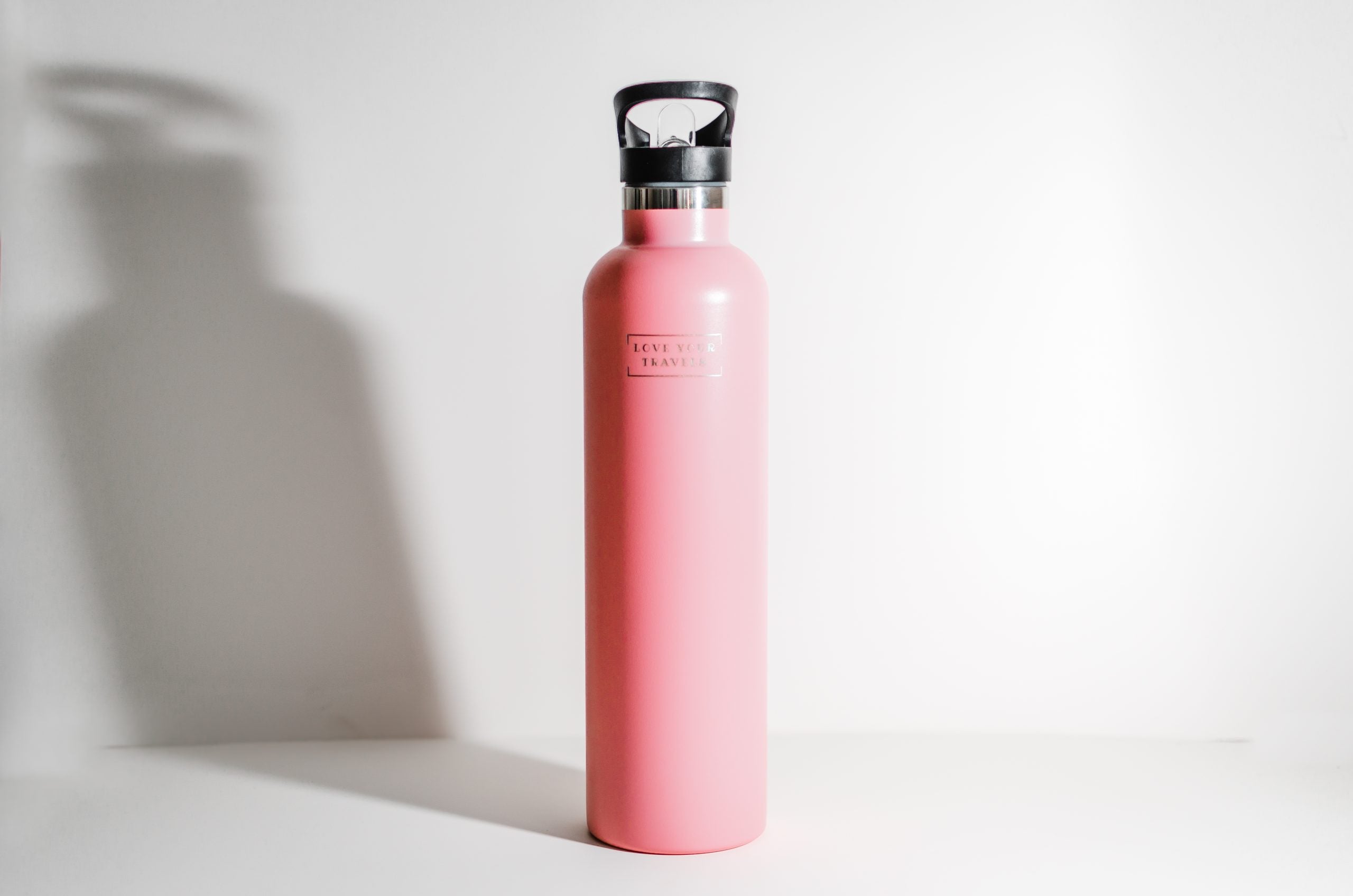 1 Litre Insulated Water Bottle Pink – Love Shack Giftware