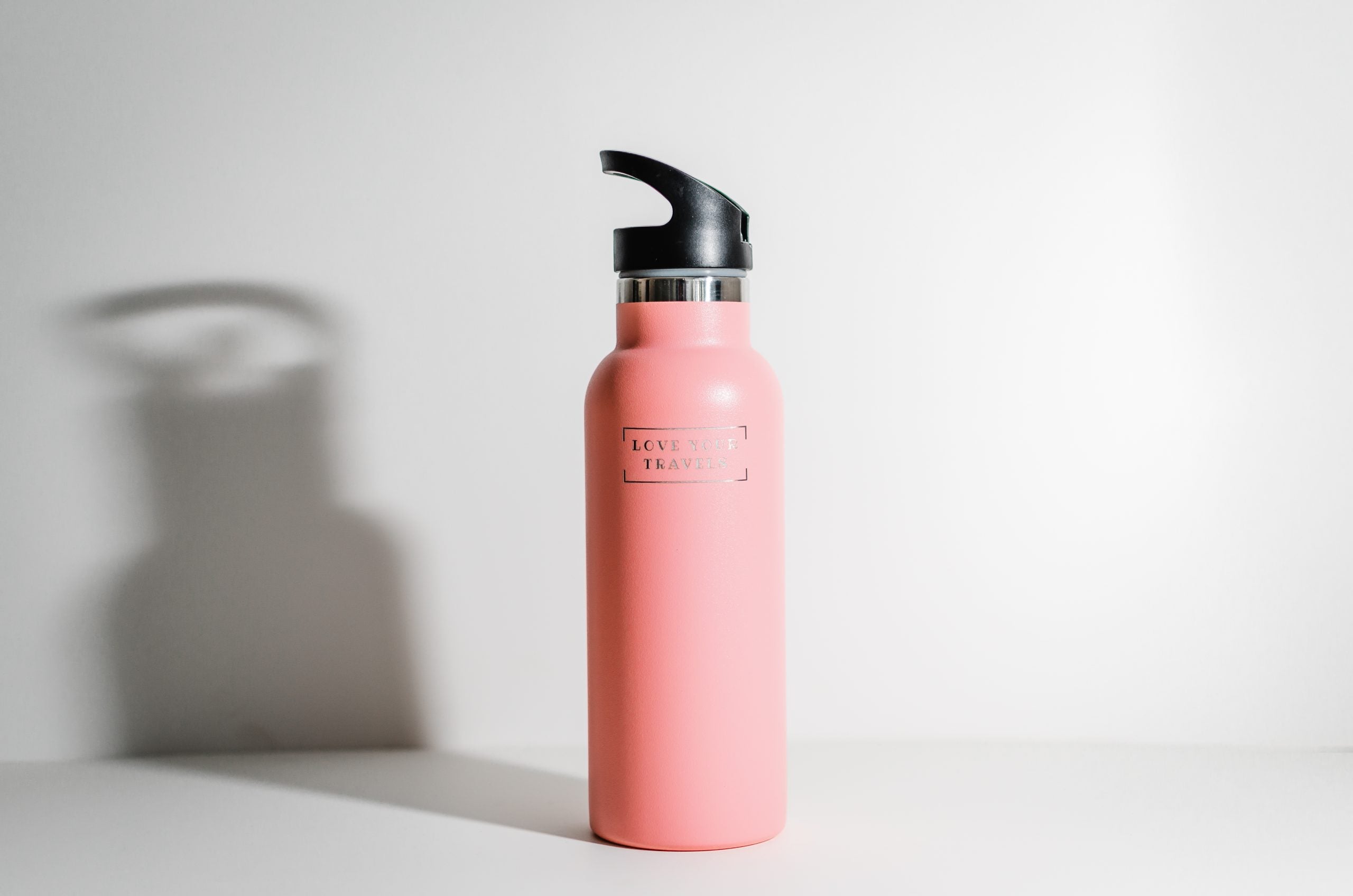 500ML Insulated Water Bottle Pink – Love Shack Giftware