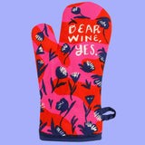 Dear Wine Oven Mitt – Love Shack Giftware
