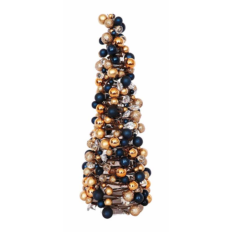 Elegant Bauble Tree Blue & Gold – Love Shack Giftware